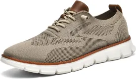 Breeze Shoes for Men Oxfords Lace Up Walking Comfortable Business Casual Shoes Wearbreeze Urban Mesh Dress Sneakers