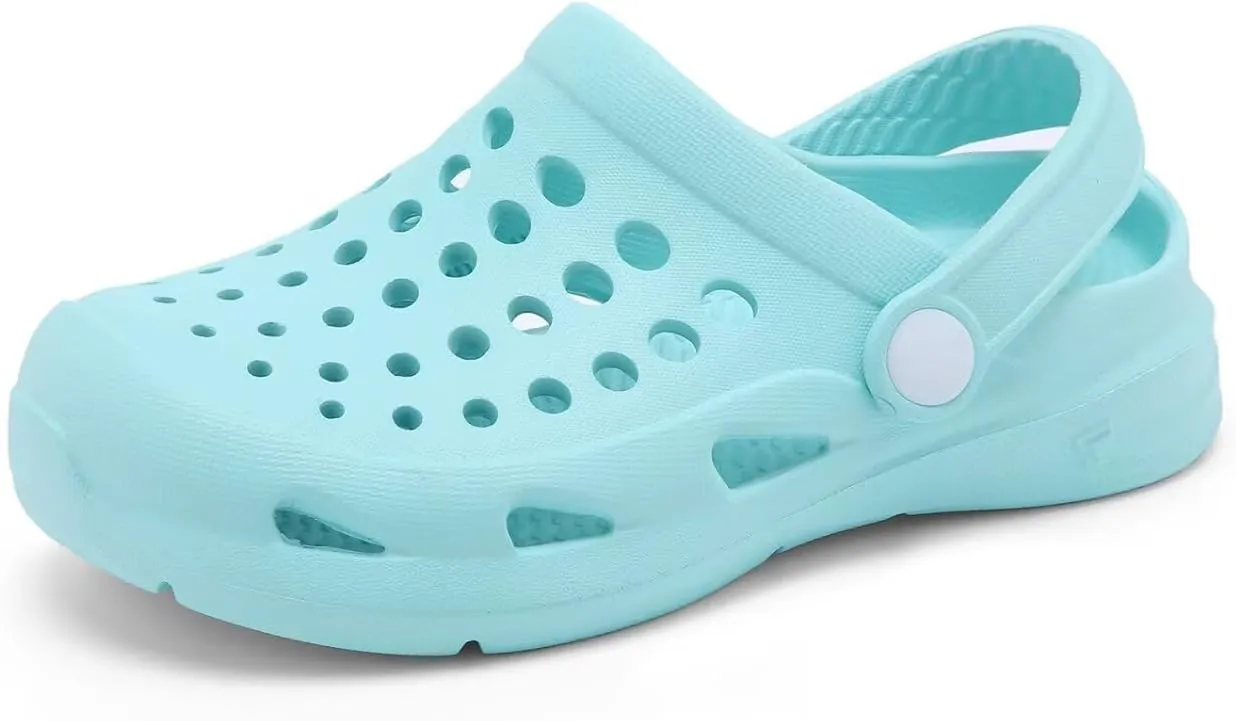 Cubufly Kid Garden Clogs Slip on Water Shoes Children Sandals for Indoor Outdoor(Toddler/Little Kids/Big Kids)