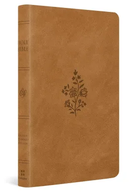 ESV Premium Gift Bible (TruTone, Nubuck Caramel, Wildflower Design): Holy Bible, English Standard Version Imitation Leather  April 25, 2024