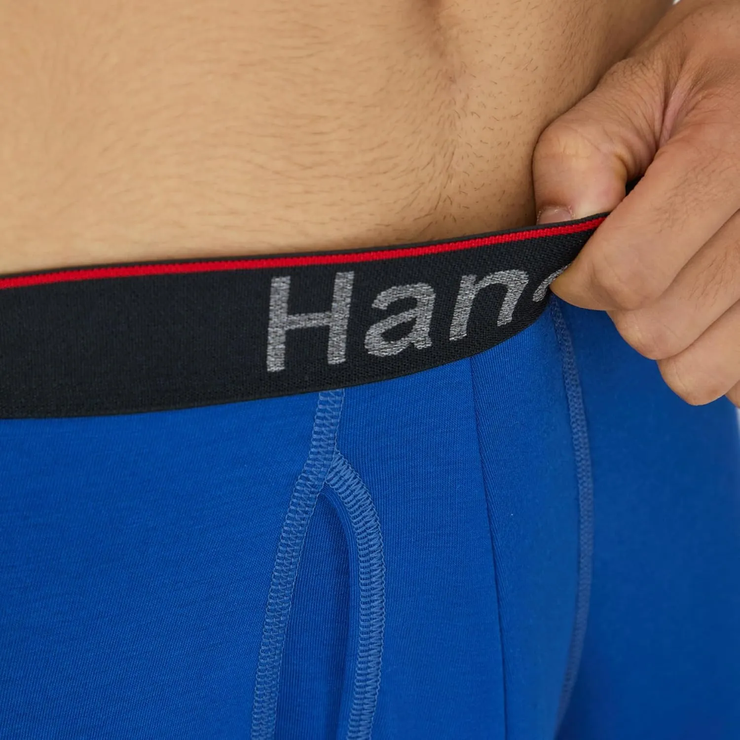 Hanes Total Support Pouch Men's Boxer Brief Underwear, Anti-Chafing, Moisture-Wicking Odor Control, 3-Pack (Reg or Long Leg)