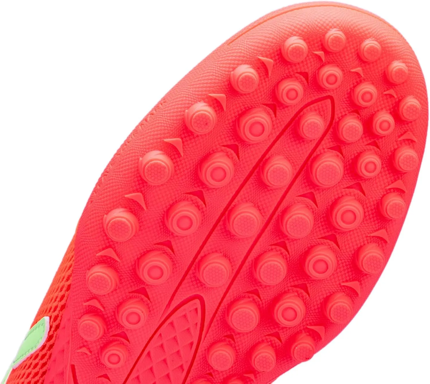 KELME Kids' Indoor Soccer Cleats, Breathable Mesh Turf Futsal Shoes, Turn-Lock, Boys Girls Football Baseball Softball Sneaker for Little/Big Kid