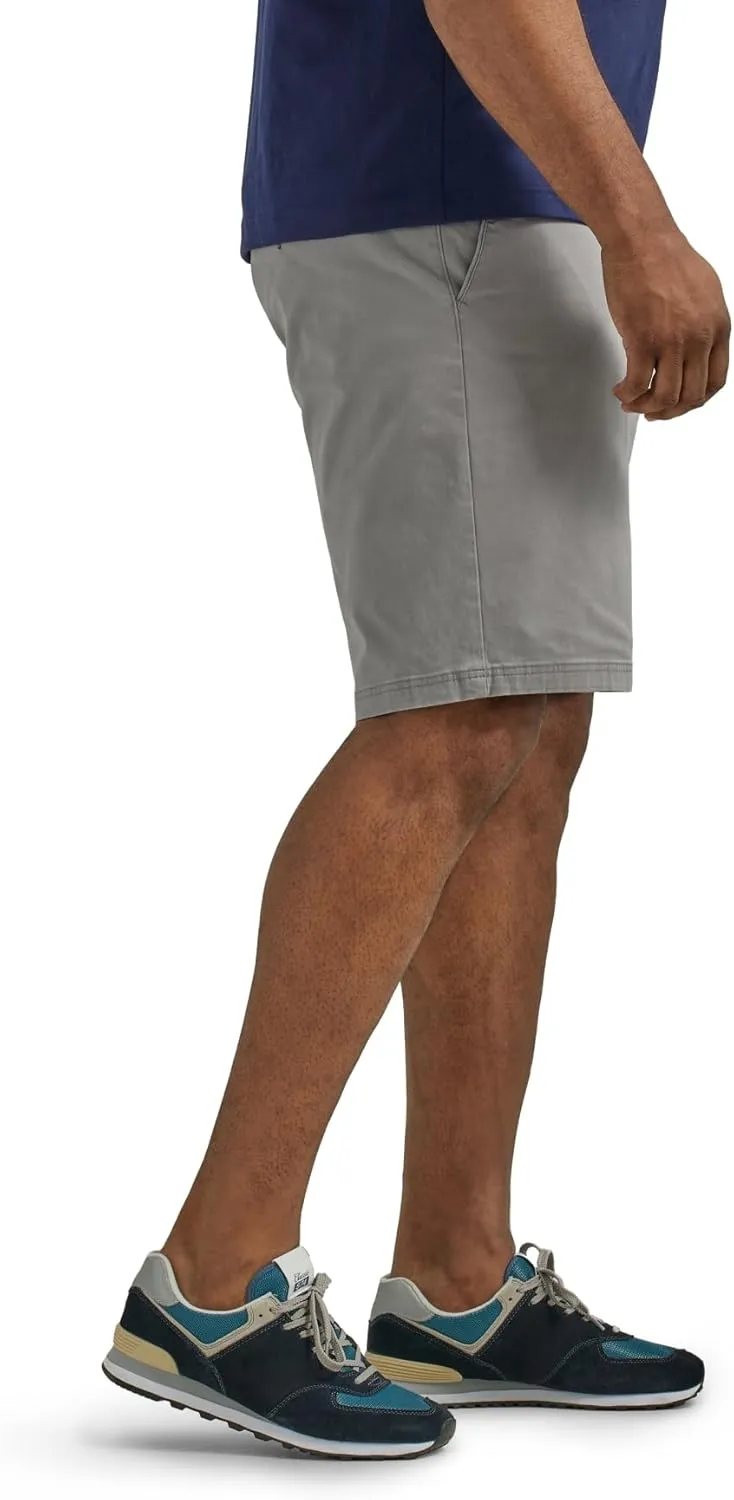 Lee Men??s Big & Tall Extreme Motion Flat Front Short