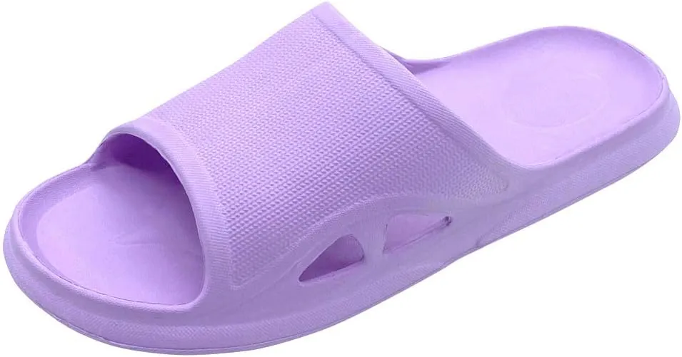 LM Women Shower Slippers Bathroom Slippers Sandals House Slippers Non Slip Shoes Dorm Shoes