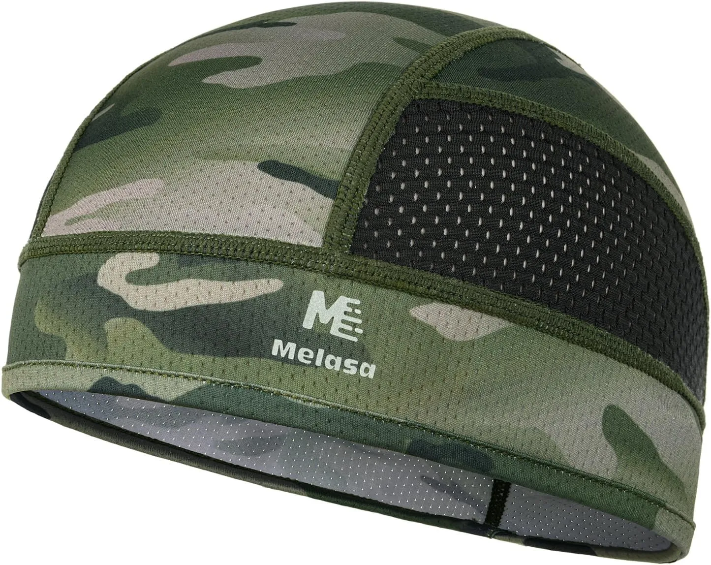MELASA Cooling Skull Caps Helmet Liner, Lightweight Mesh Under Helmet Cycling Motorcycle Hard Hat Sweat Liner for Men Women