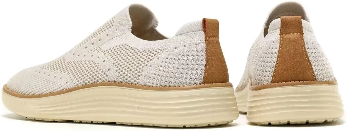 Mens Casual Business Oxfords Shoes Dress Walking Work Sneakers Lightweight Fashion Mesh Comfortable Soft Sole