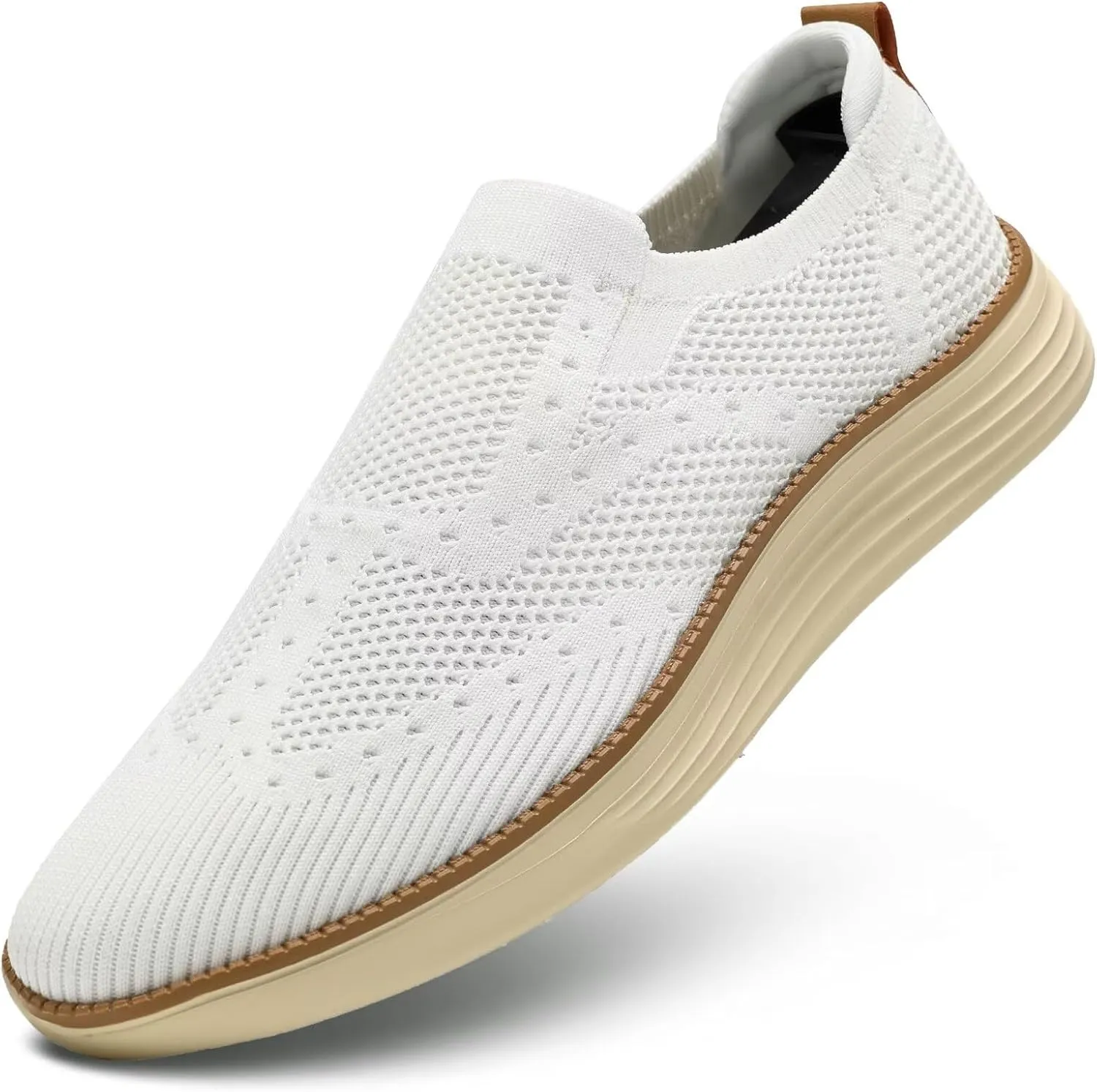 Mens Casual Business Oxfords Shoes Dress Walking Work Sneakers Lightweight Fashion Mesh Comfortable Soft Sole