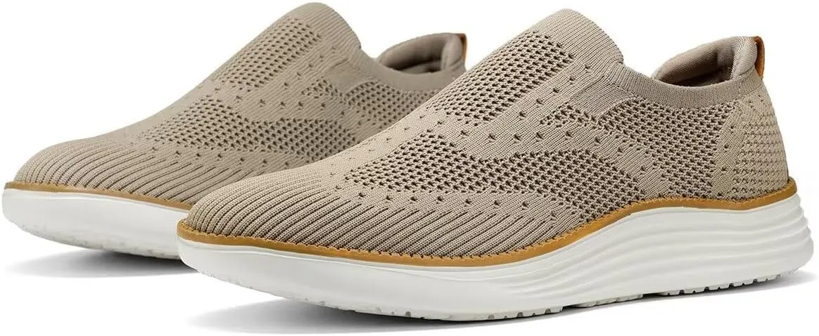 Mens Casual Business Oxfords Shoes Dress Walking Work Sneakers Lightweight Fashion Mesh Comfortable Soft Sole
