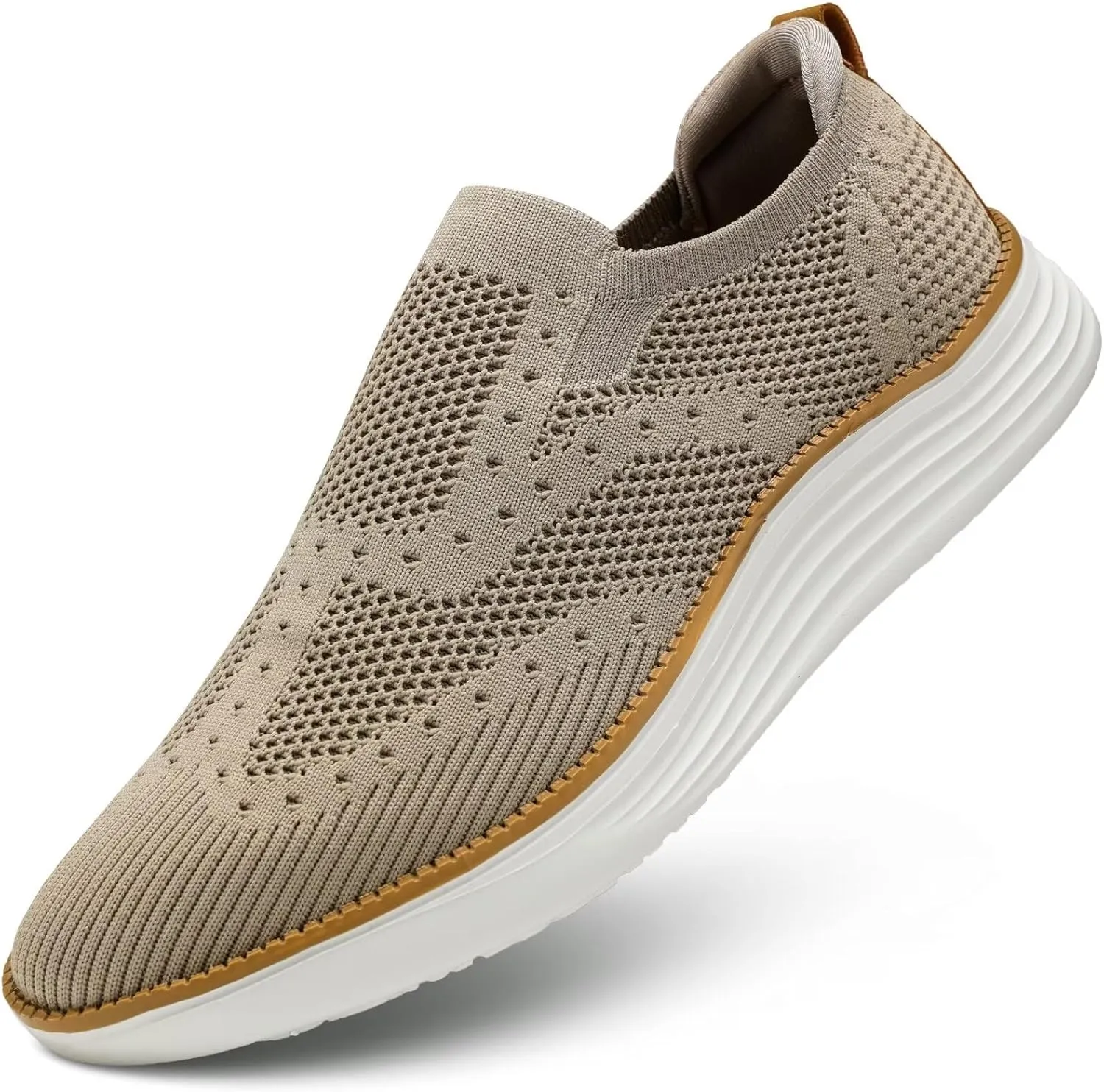 Mens Casual Business Oxfords Shoes Dress Walking Work Sneakers Lightweight Fashion Mesh Comfortable Soft Sole