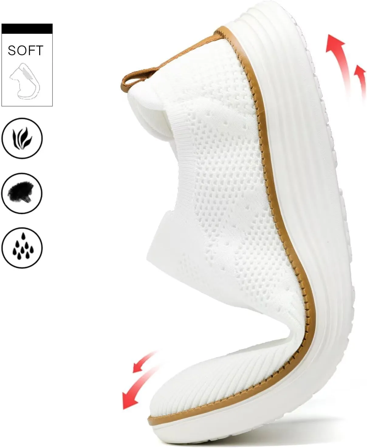 Mens Casual Business Oxfords Shoes Dress Walking Work Sneakers Lightweight Fashion Mesh Comfortable Soft Sole
