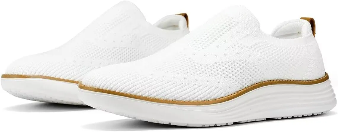 Mens Casual Business Oxfords Shoes Dress Walking Work Sneakers Lightweight Fashion Mesh Comfortable Soft Sole