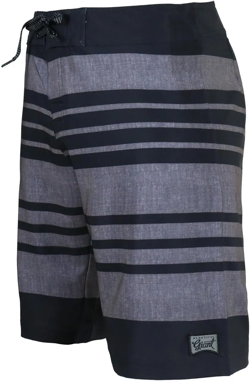 Men's Swim Trunks 22?? Quick Dry Board Shorts with Key Keeper, No Mesh Lining - Perfect for Surfing & Swimming