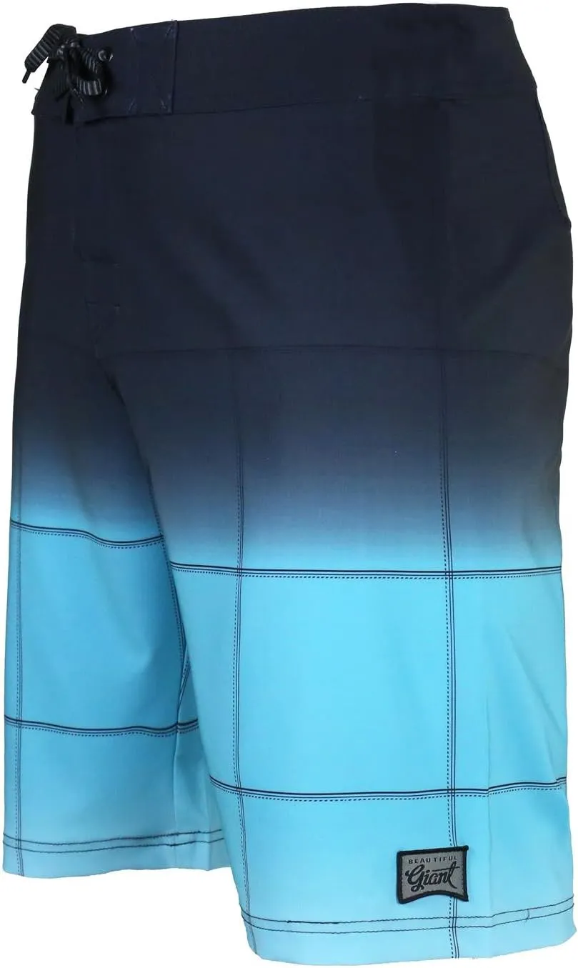 Men's Swim Trunks 22?? Quick Dry Board Shorts with Key Keeper, No Mesh Lining - Perfect for Surfing & Swimming