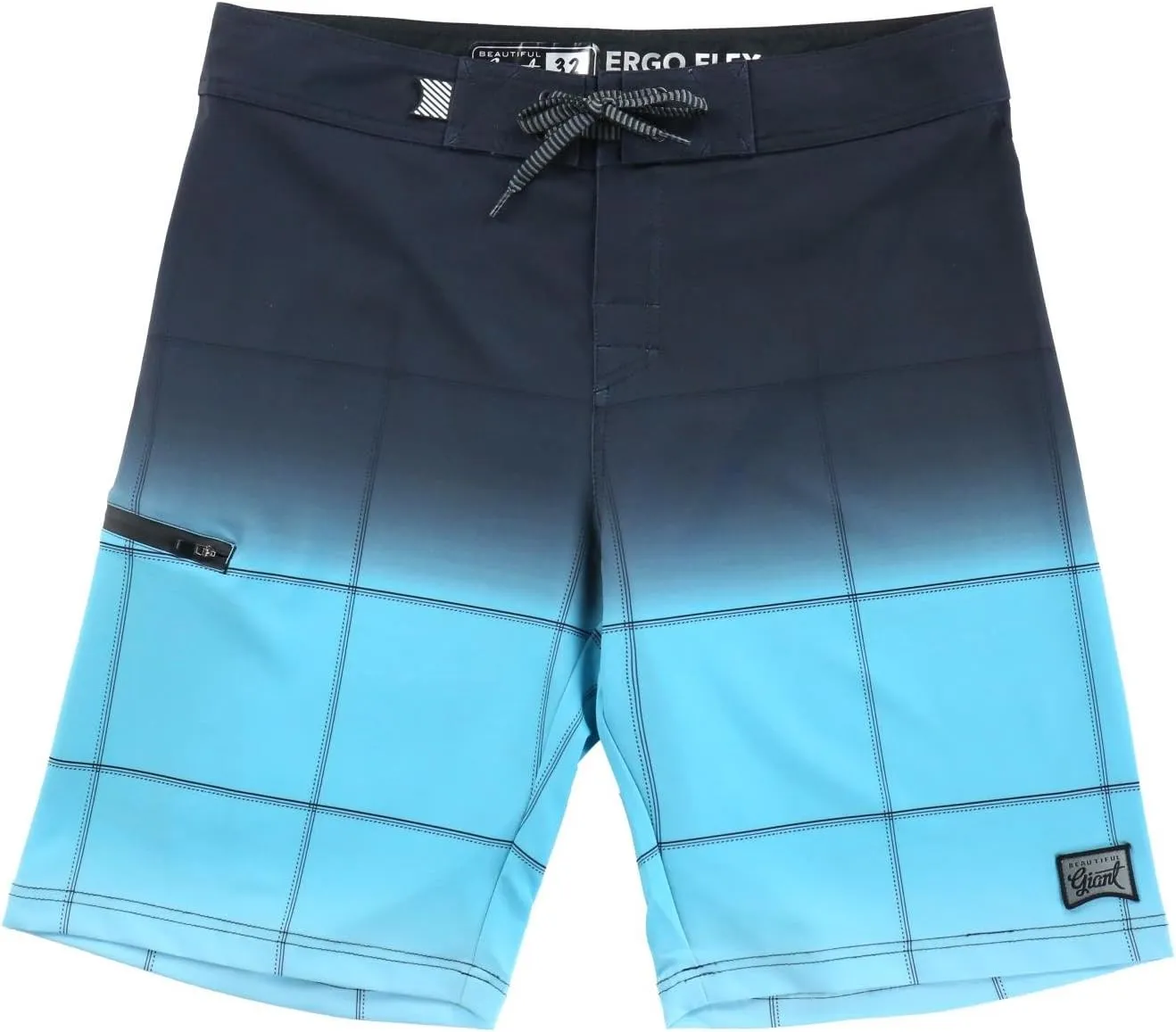 Men's Swim Trunks 22?? Quick Dry Board Shorts with Key Keeper, No Mesh Lining - Perfect for Surfing & Swimming
