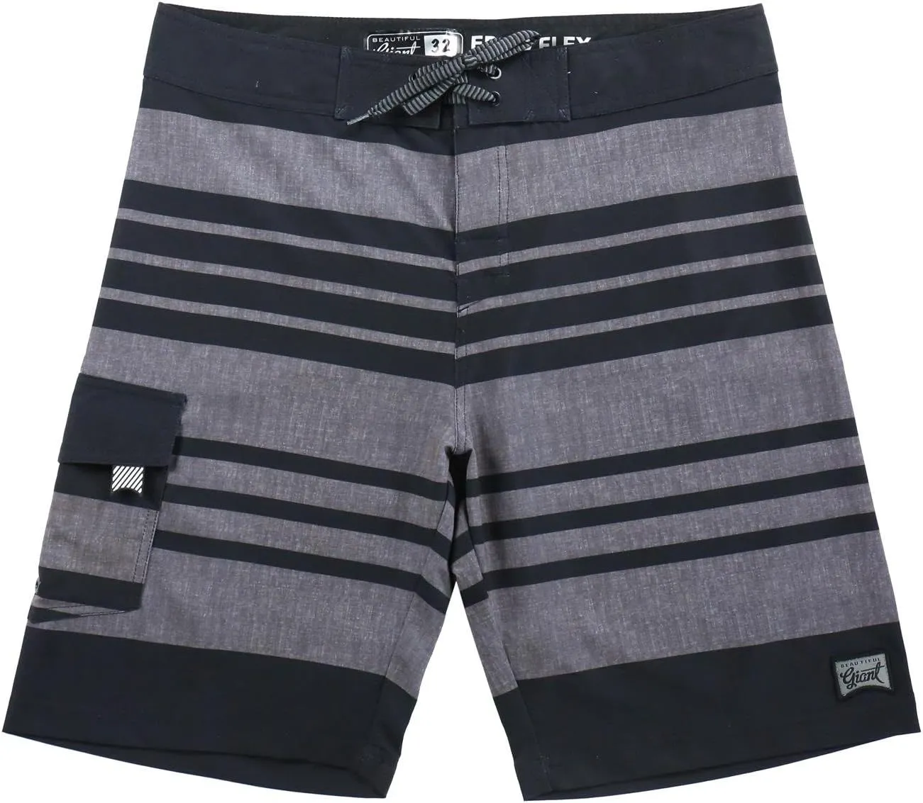 Men's Swim Trunks 22?? Quick Dry Board Shorts with Key Keeper, No Mesh Lining - Perfect for Surfing & Swimming