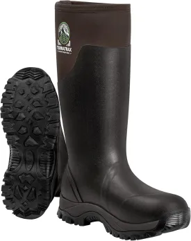 Men's Waterproof Insulated Rubber Hunting Boots  6mm Neoprene Rain Boots for Outdoor Work, Fishing, Farming & Gardening