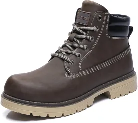 Men's Women's Hiking Boots Casual Chukka Boots Non Slip Outdoor Boot Waterproof Lightweight Ankle Boots Lace Up Walking Booties