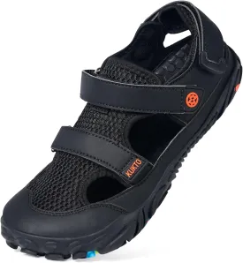 Mens Womens Water Shoes Barefoot Beach Sandals Wide Width Quick Dry Swim Aqua Shoes with Arch Support for Pool Diving Hiking Kayaking Outdoor Sport Athletic Summer