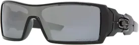 Oakley Men's Oo9081 Oil Rig Rectangular Sunglasses