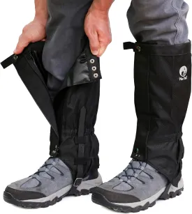 Pike Trail Adjustable Leg Gaiters - Lightweight, Waterproof - Leg Guards for Men & Women - Hiking Essentials Ideal for Hunting, Trekking & Fishing - 1 Pair