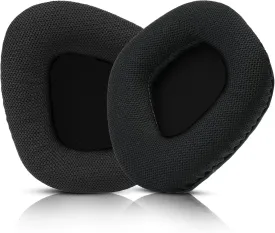 Replacement Ear Pads Cushions for Corsair Void & Corsair Void PRO RGB Wired/Wireless Gaming Headsets Black Mesh Fabric & Memory Foam