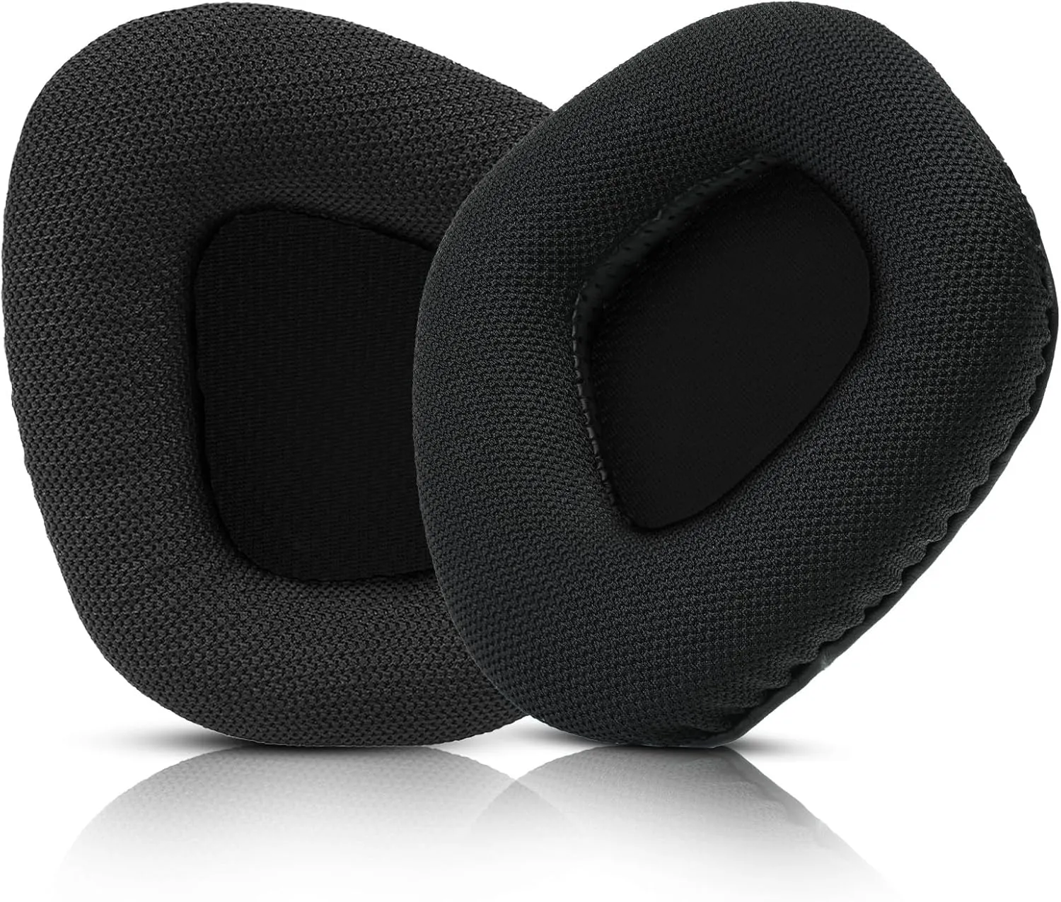 Replacement Ear Pads Cushions for Corsair Void & Corsair Void PRO RGB Wired/Wireless Gaming Headsets Black Mesh Fabric & Memory Foam