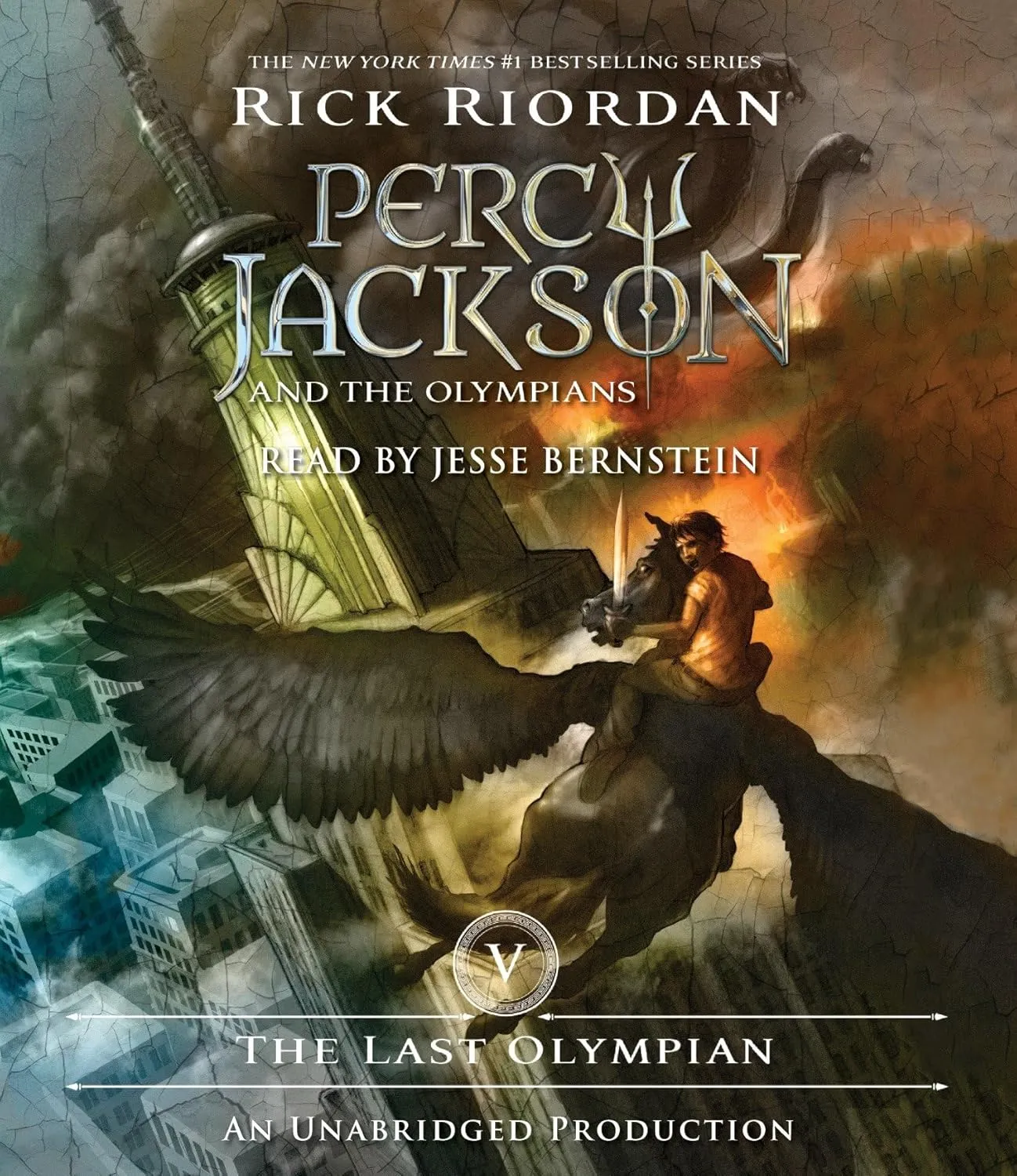 The Last Olympian (Percy Jackson and the Olympians, Book 5) Audio CD  Unabridged, May 12, 2009