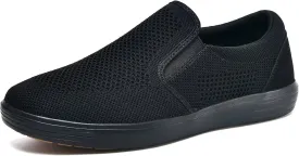 TIOSEBON Men's Mesh Slip on Walking Shoes-Comfortable Drving Loafer Fashion Sneaker