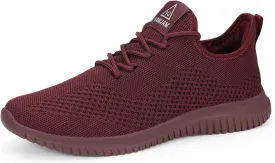 VAMJAM Men's Running Shoes Ultra Lightweight Breathable Walking Shoes Non Slip Athletic Fashion Sneakers Mesh Workout Casual Sports Shoes