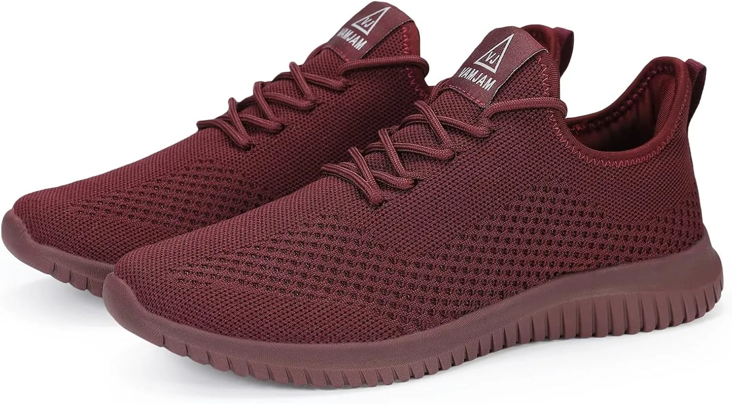 VAMJAM Men's Running Shoes Ultra Lightweight Breathable Walking Shoes Non Slip Athletic Fashion Sneakers Mesh Workout Casual Sports Shoes