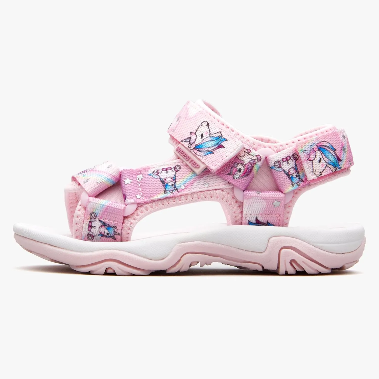 Weestep Girls Boys Comfort Sandals Adjustable Straps for Toddlers Little Kid