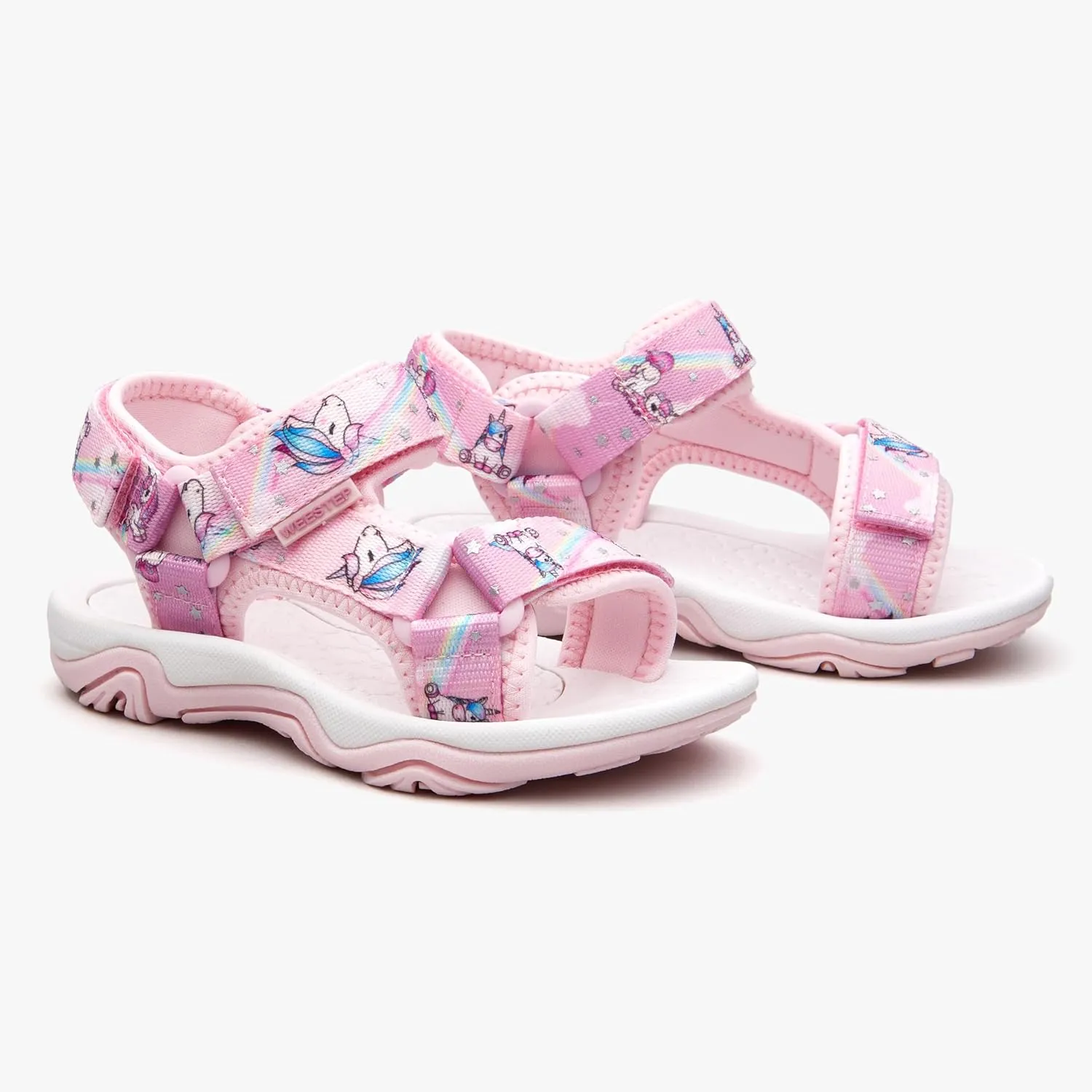 Weestep Girls Boys Comfort Sandals Adjustable Straps for Toddlers Little Kid