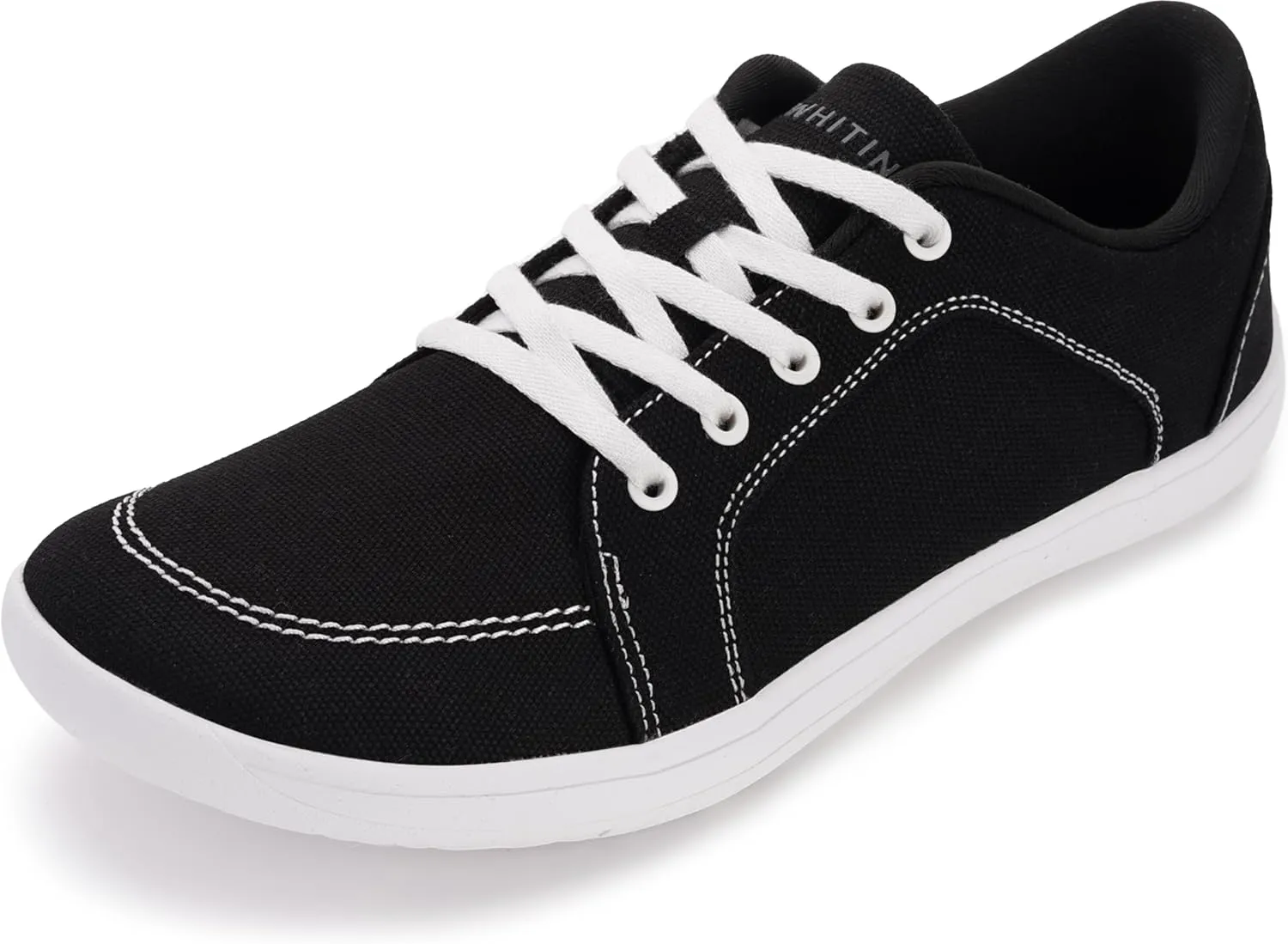 WHITIN Men's Wide Canvas Barefoot & Minimalist Shoes | Zero Drop Sole