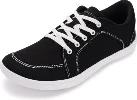 WHITIN Men's Wide Canvas Barefoot & Minimalist Shoes | Zero Drop Sole