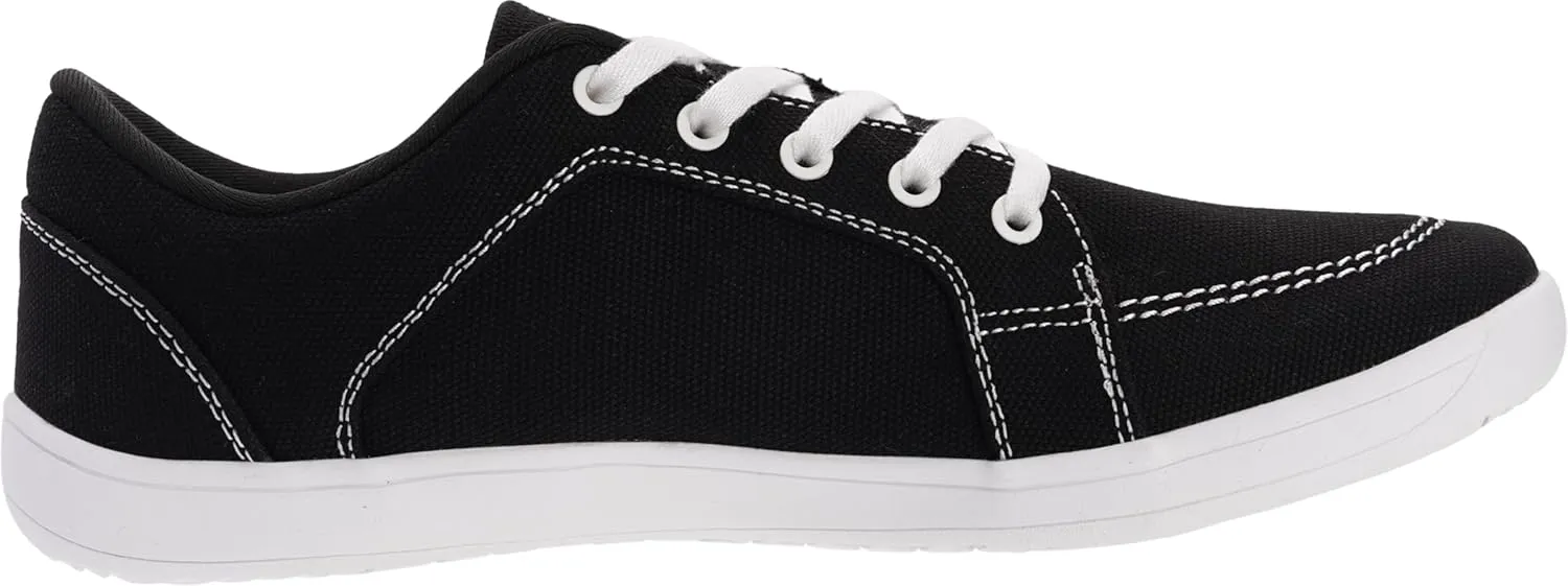 WHITIN Men's Wide Canvas Barefoot & Minimalist Shoes | Zero Drop Sole