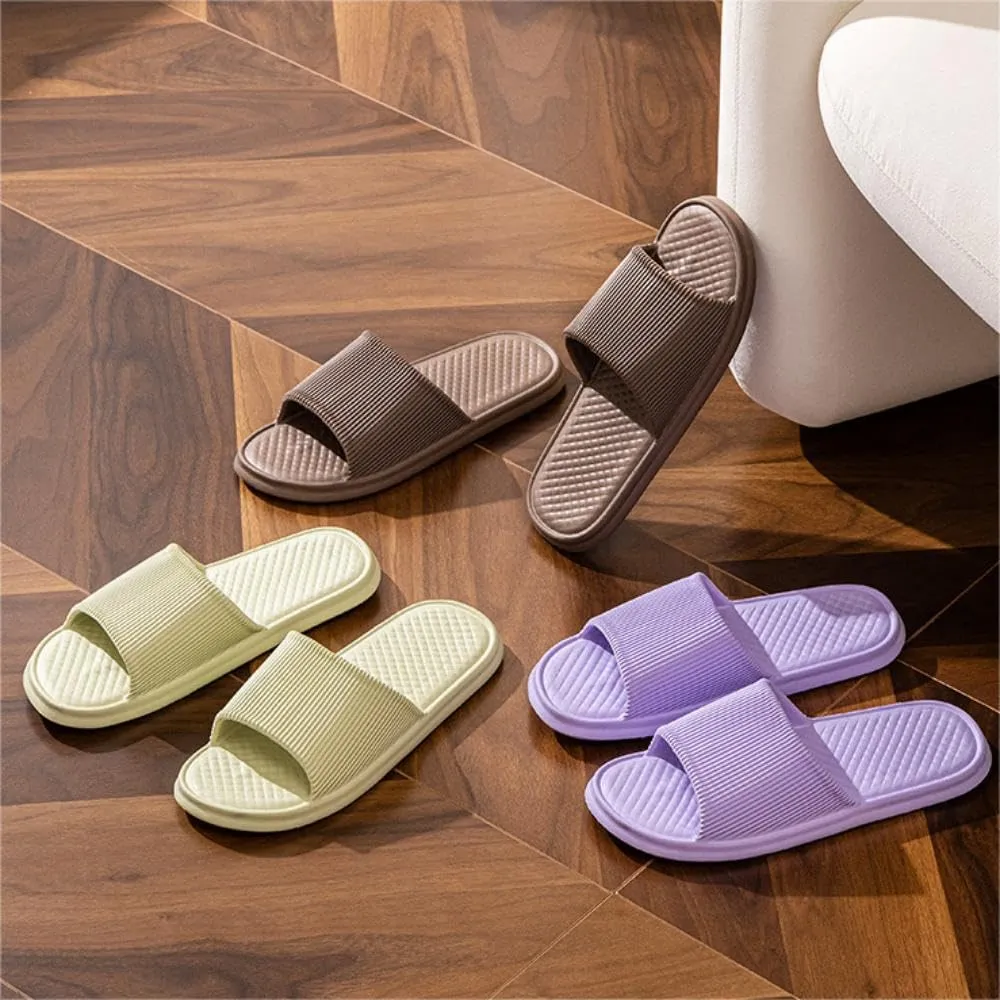 Womens Summer Slippers,Shower Slippers Bathroom Non-Slip Sole Home Comfy Thick Men's women's Slippers
