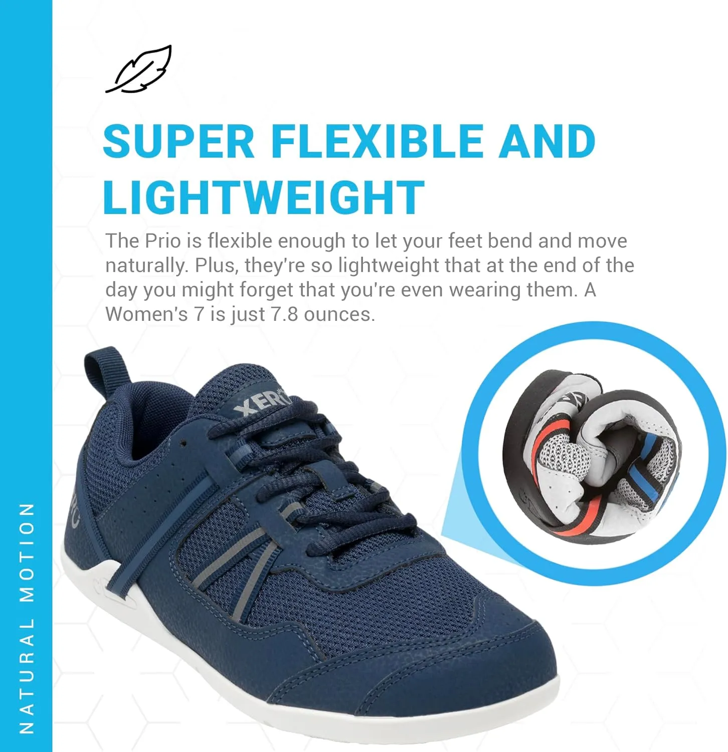 Xero Shoes Womens Prio Barefoot Athletic Sneaker